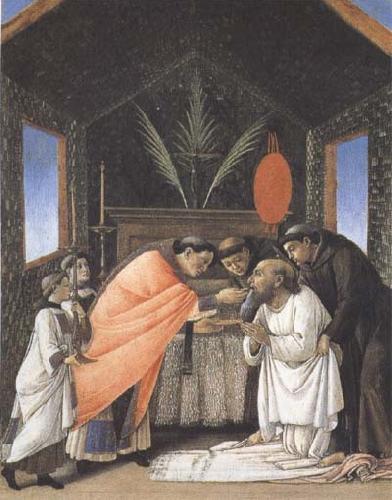 Sandro Botticelli The Last Communion of St Jerome oil painting image